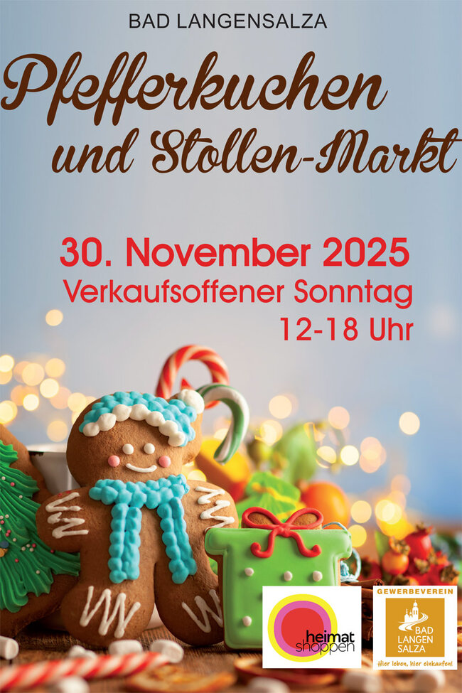 Stollen- und Pfefferkuchenmarkt