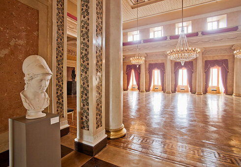 Festsaal im Stadtschloss Weimar
