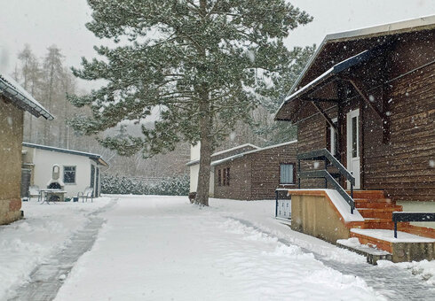 Außenbereich im Winter