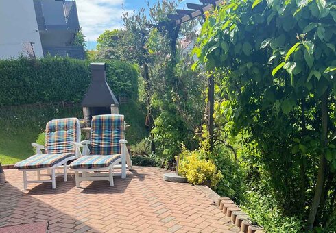 Terrasse am Haus