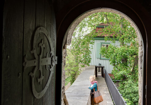 Historische Wehranlage (Foto: Tino Sieland)