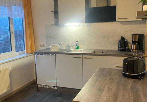 Blick in ein Gästezimmer