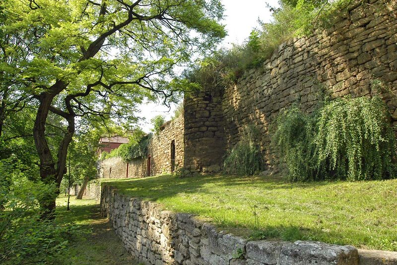 Stadtmauer in Greußen