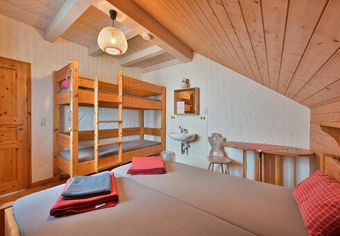 Blick in ein Wanderzimmer