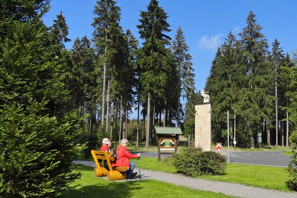Monument in Frauenwald