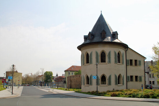 Der Glockenturm in Pößneck