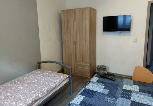 Blick in Doppelzimmer 1