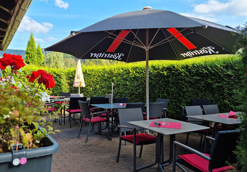 Auf der Sonnenterrasse