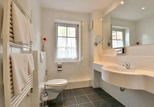 Blick in ein Badezimmer