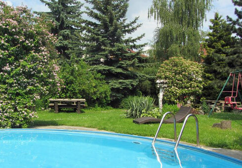 Pool im Garten