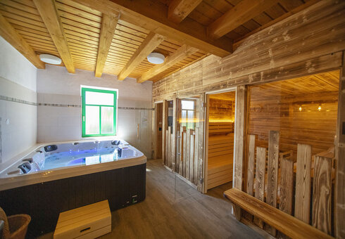 Wellnessbereich / Sauna