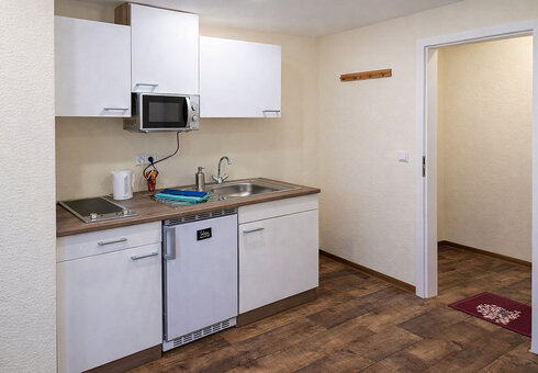 Blick in ein Gästezimmer