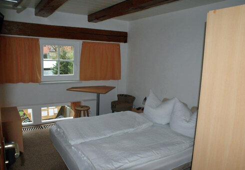 Blick in das Kutscherzimmer