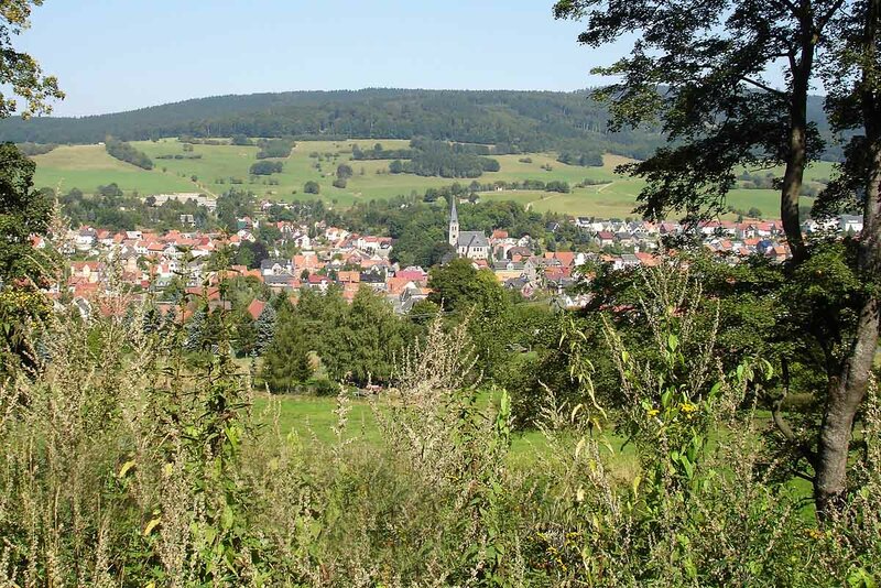 Blick auf Brotterode