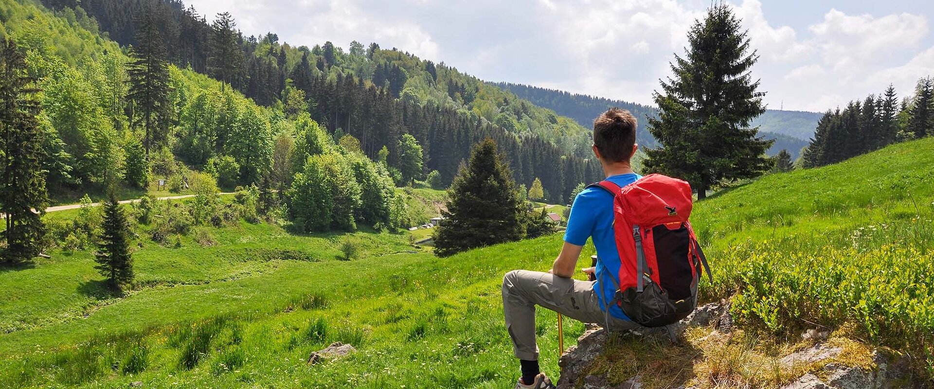 Wandern mit leichtem Gepäck