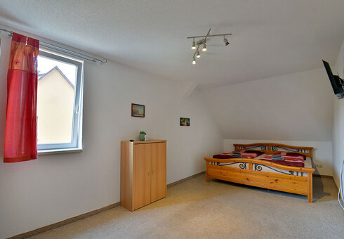 Blick in ein Gästezimmer