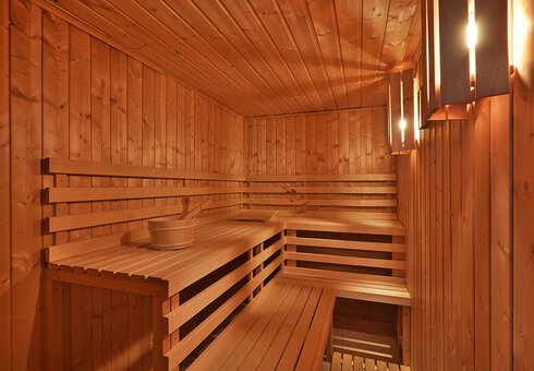 hauseigene Sauna