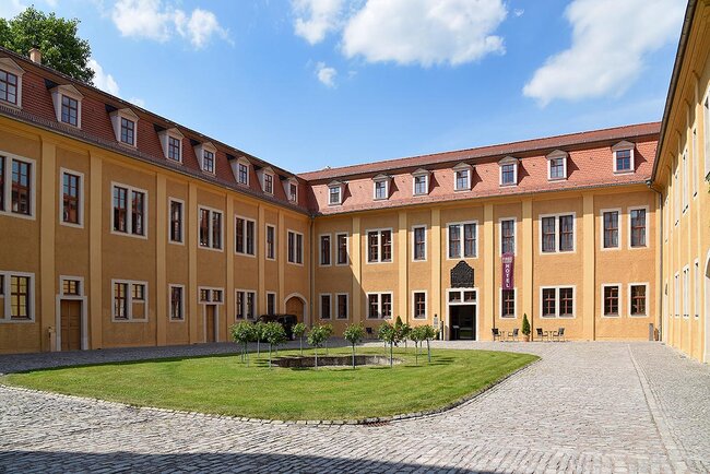 Rückseite vom Schloss Ettersburg