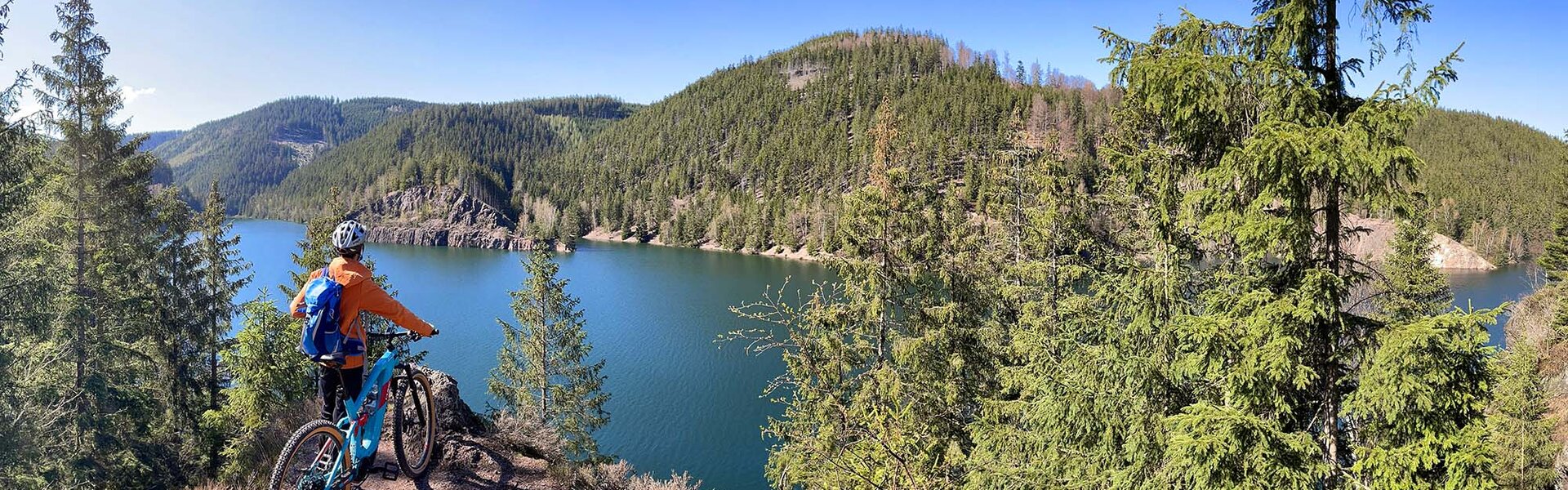 Mit dem E-Bike im Thüringer Wald