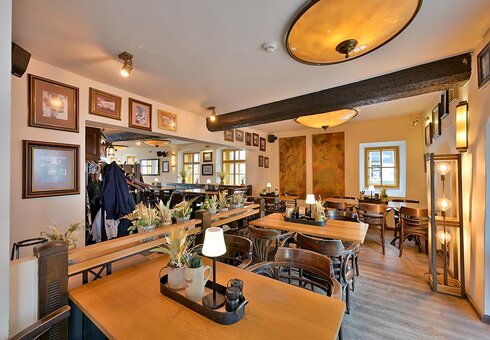 Blick in das Wirtshaus