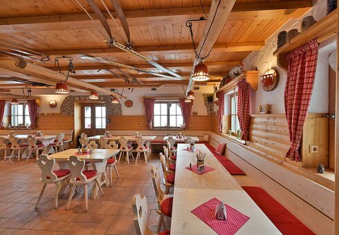 Blick in den Gastraum