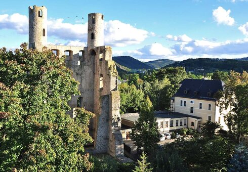Hotel in historischer Lage