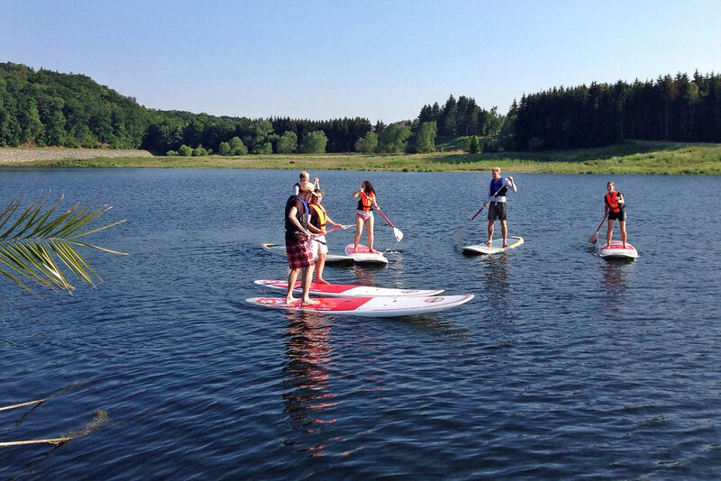 Stand-Up Paddling (Talsperre Zeulenroda)