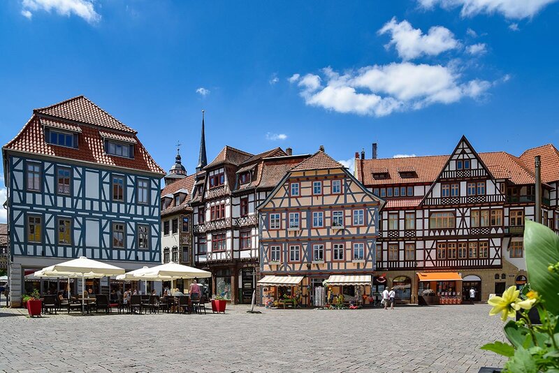 Fachwerkhäuser in Schmalkalden