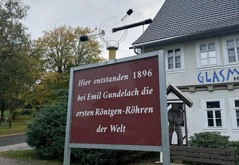 Riesen Röntgenröhre