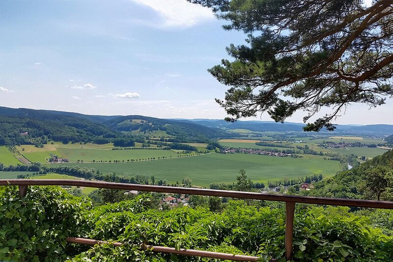 Blick vom Kienberghaus