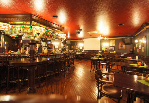 Blick in den Irish Pub