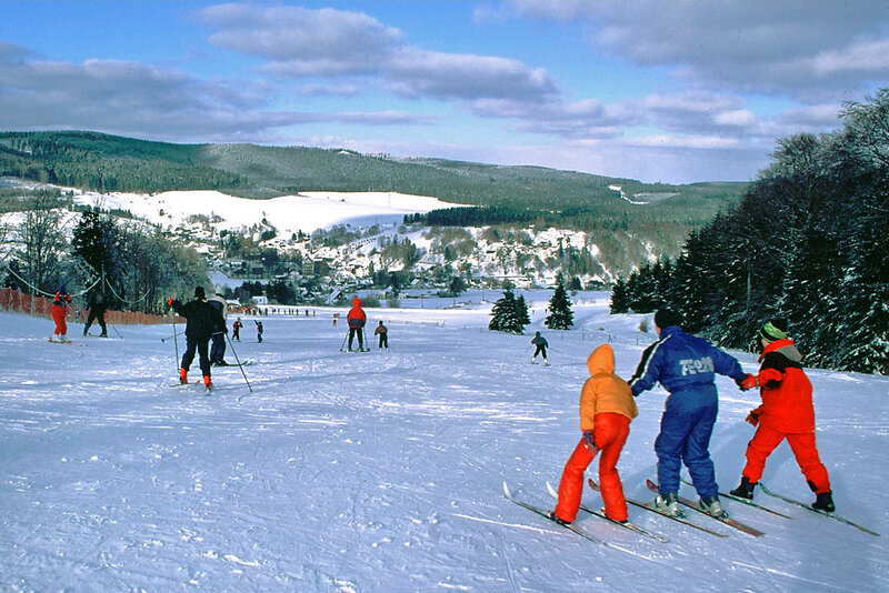 Abfahrtspiste bei Altenfeld