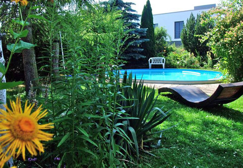 Pool im Garten