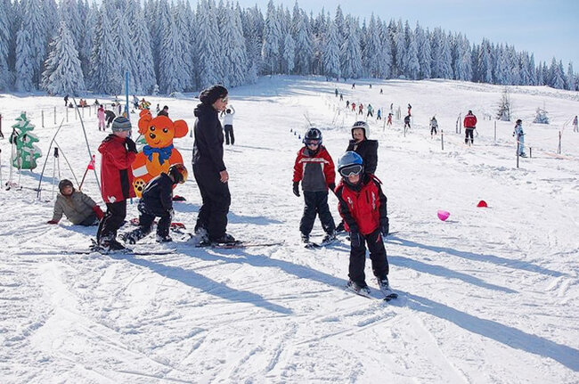 Skischule am Skilift Siegmundsburg