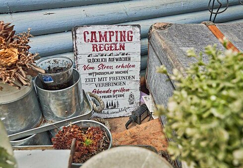 Campingplatz "Im Grünen in Oettern