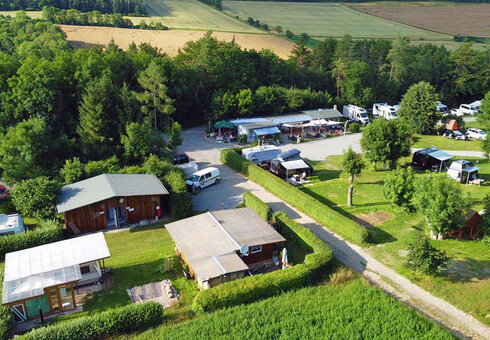 Campingplatz "Im Grünen in Oettern