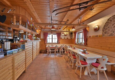 Blick in den Gastraum