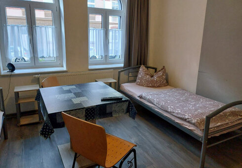 Blick in Doppelzimmer 1