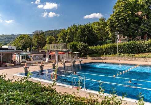 Freibad Eisiedel in Zella-Mehlis