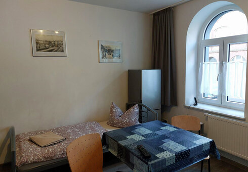 Blick in Doppelzimmer 1