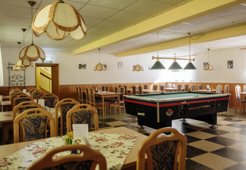 Blick in die Gaststube