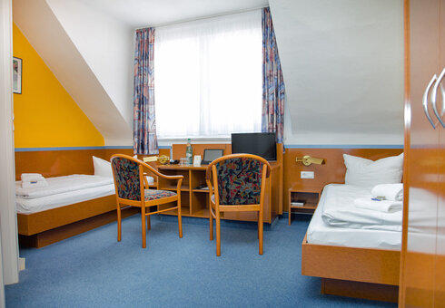 Zwei-Bett-Zimmer