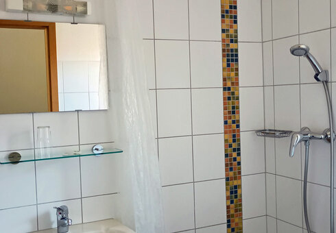 Blick in ein Gästezimmer