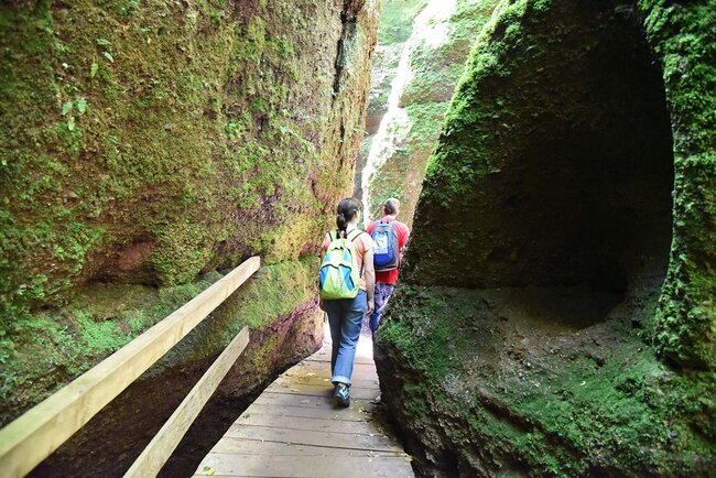 Wandern in der Drachenschlucht