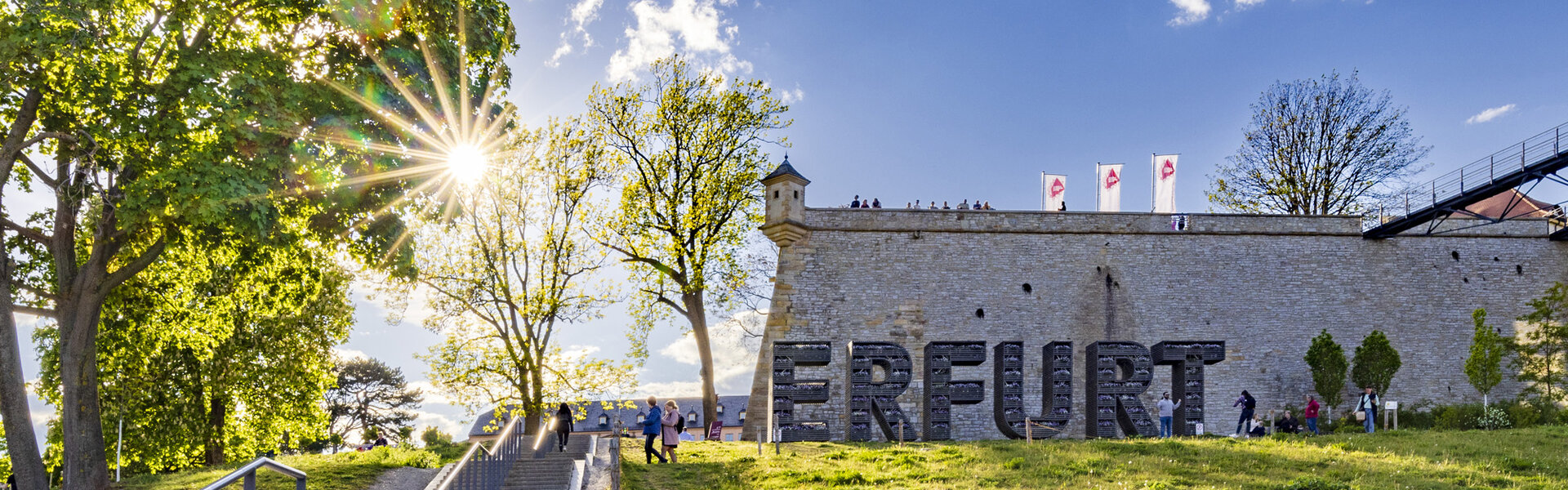 Panoramaweg Zitadelle Petersberg Erfurt