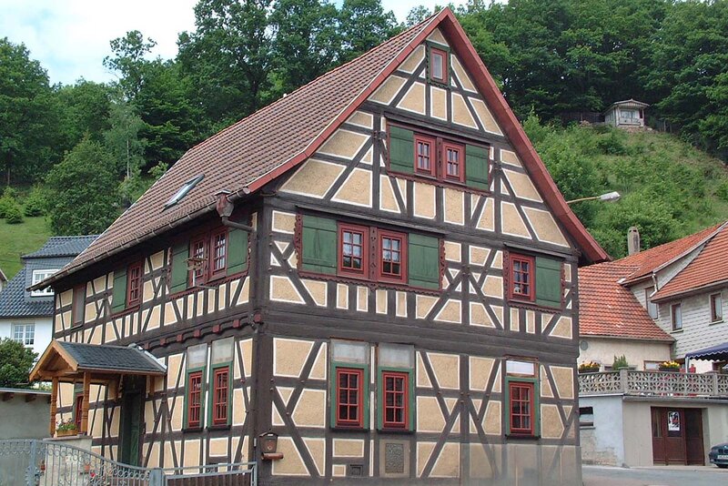 typisches Fachwerkhaus