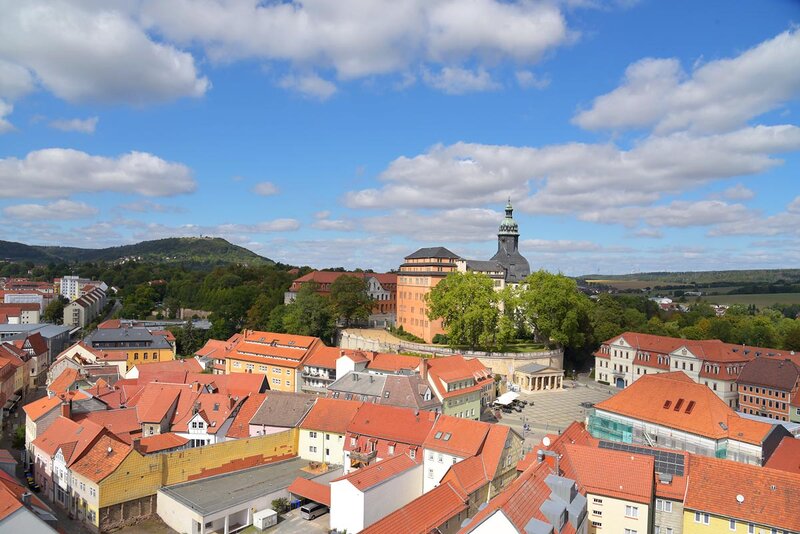 Blick auf Sondershausen