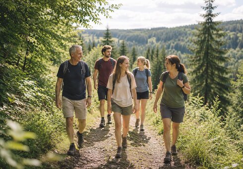 Wandern in traumhafter Natur