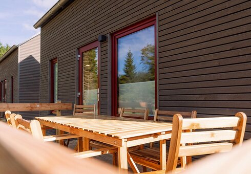 Terrasse am Tiny House