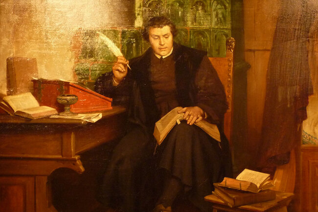 Martin Luther in Eisenach